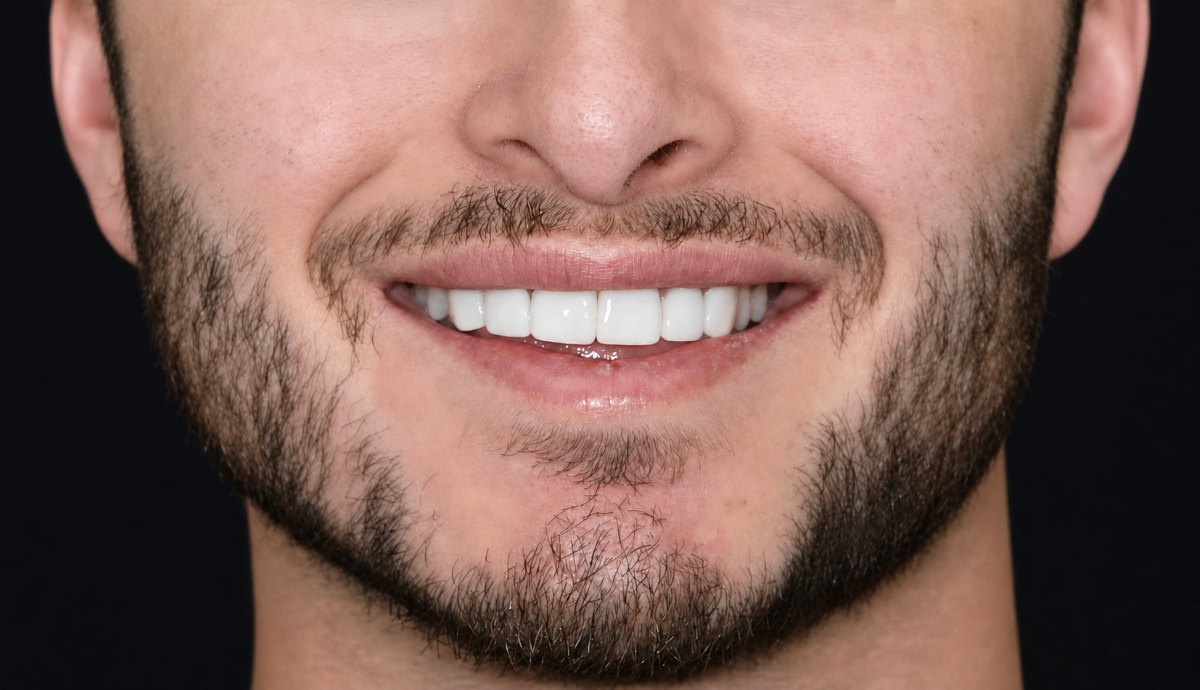 Natural-looking dental veneer results at Guelph Village Dental, Guelph