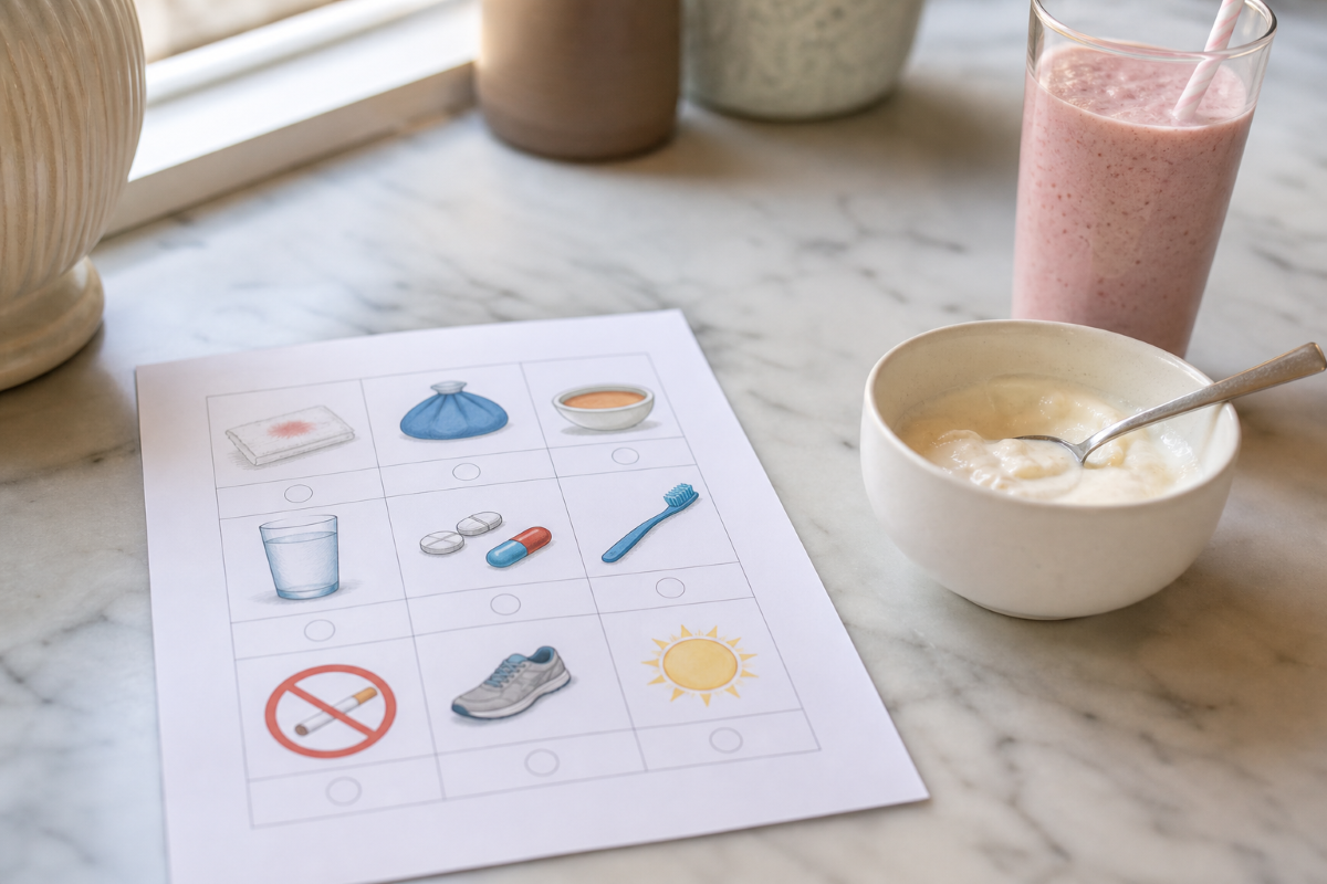 Your Written Aftercare Sheet — Tooth Extraction at Westmount Dental in Waterloo, ON