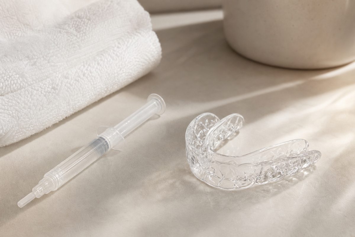 Custom Trays or Over-the-Counter Strips? — Teeth Whitening at Westmount Dental in Waterloo, ON