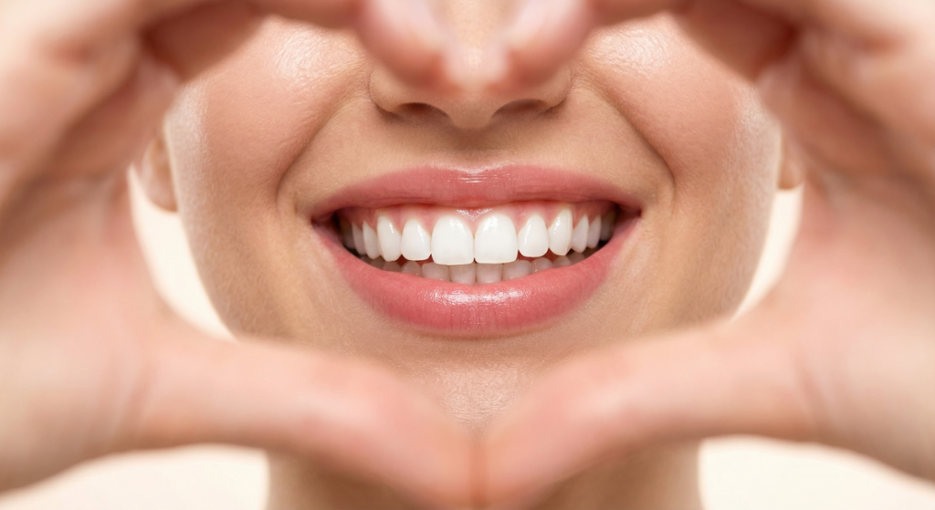 Smile Makeover at Aroma Dental in Humble, TX: a dentist and patient reviewing a personalised smile makeover design together